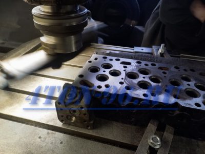 Фрезеровка(шлифовка) плоскости ГБЦ ГРУЗОВЫХ ДВИГАТЕЛЕЙ