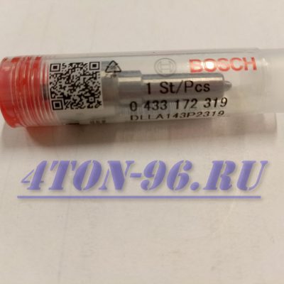 Распылитель форсунки bosch dlla143p2319(329), foton c дв. cummins euro 5