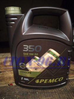 Масло моторное pemco idrive 350 sae 5w 30 (5 литров)