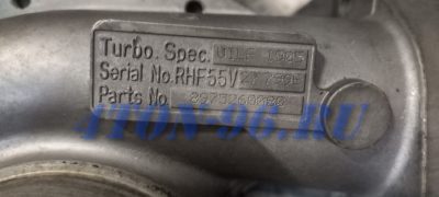 Турбокомпрессор isuzu fsr90/nqr90/npr75 (4hk1 Е5) rebild