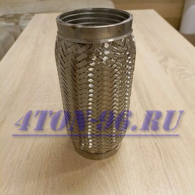 Гофра глушителя foton s120, 76*200 (3х слойная) manover, Германия