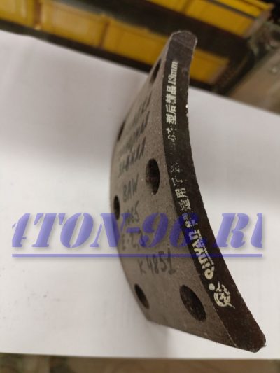 Накладка тормозная задняя baw 1065 e 2, e 3