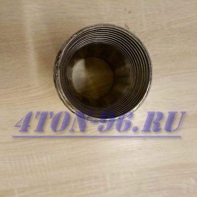 Гофра глушителя foton s120, 76*200 (3х слойная) manover, Германия