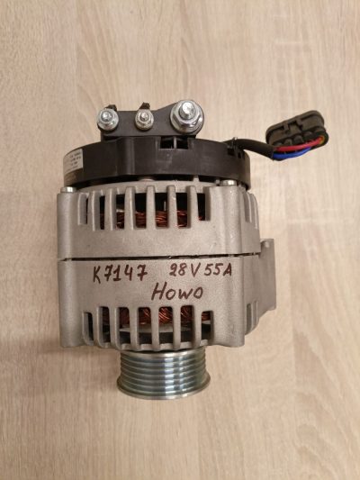 Генератор 28v/55a howo wd615 h3