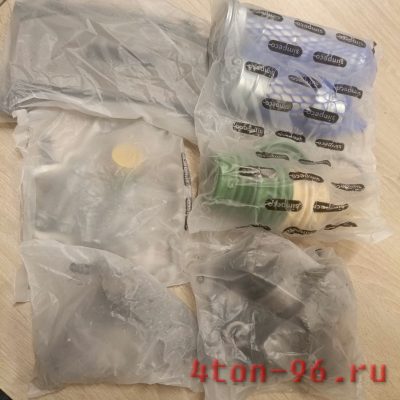 Ремкомплект суппорта правый (полный, 39 деталей, со штырьком) saf simpeco